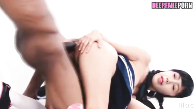 Schoolgirl Lisa amateur sex scene (리사 블랙핑크 가짜 포르노) deepfake porn