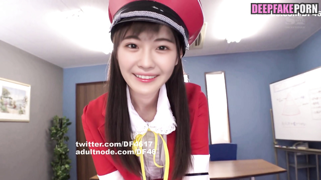 Cute blowjob by fake Seimiya Rei = [清宮 レイ 乃木坂46 ディープフェイク] [PREMIUM]