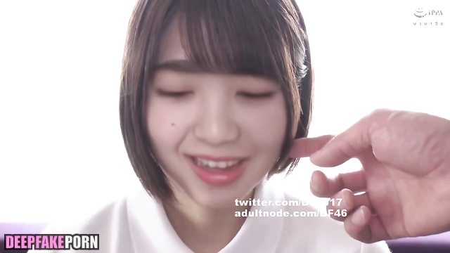 Japanese idol [Nogizaka46] Tsutsui Ayame is shy but horny / AI porn 筒井 あやめ 乃木坂46 人工知能 ポルノ [PREMIUM]