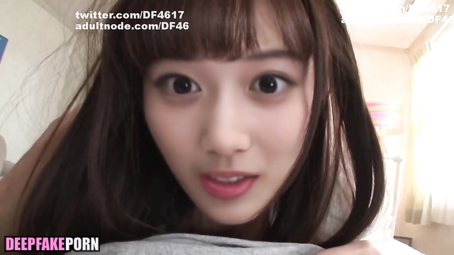 FakeApp Yamashita Mizuki POV great blowjob // やました みづき 乃木坂46 ディープフェイク ポルノ [PREMIUM]