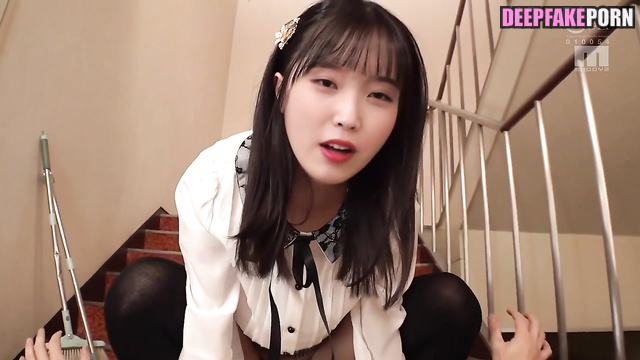 Public coitus with deepfake IU sex scene (한국어 이지은 가짜 포르노)