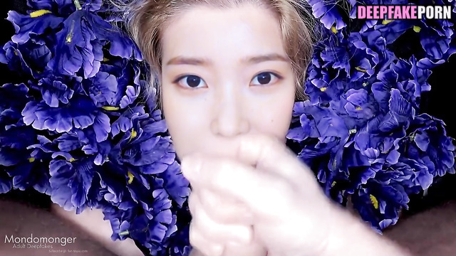 Fake flower IU sucks cock (딥페이크 아이유) [PREMIUM]