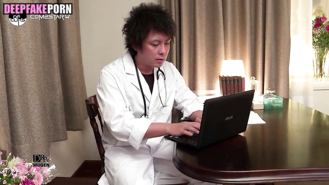 On examination at the doctor of cunnilingus Huh Yunjin (セクシー ルセラフィム) [PREMIUM]