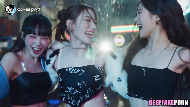 Hot babes LE SSERAFIM loves erotic dance - ai pmv / ルセラフィム 顔交換 [PREMIUM]