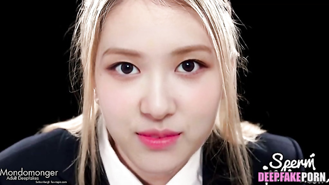 Fake korean girl Rose loves bukkake - 로제 블랙핑크 [PREMIUM]