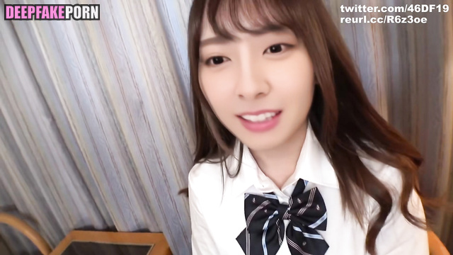 Kanemura Miku/金村美玖 plays with dick deepfake/ディープフェイク エロ Hinatazaka46 [PREMIUM]