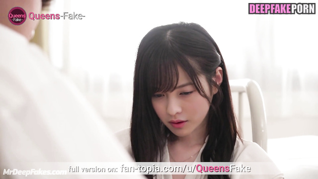 Kanna Hashimoto made nice blowjob in the office / 橋本 環奈 ディープフェイク