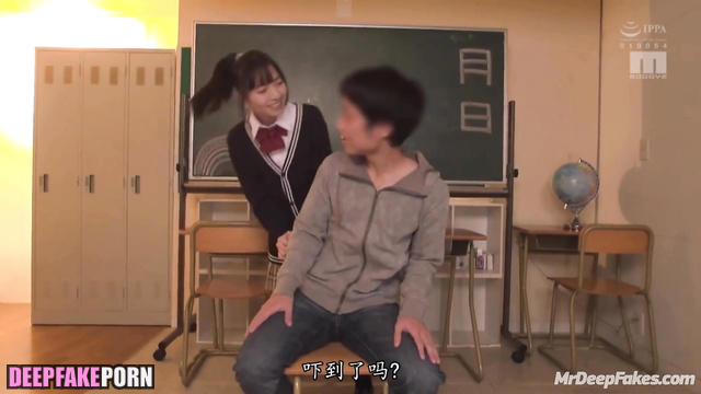 Asuka Saito hot sex scenes with school teacher / 乃木坂46 ディープフェイク