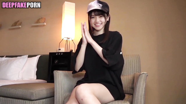 Fake school girl Asuka Saito first blowjob / 齋藤 飛鳥 乃木坂46