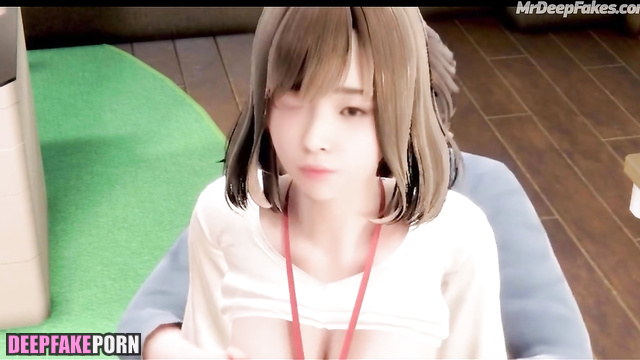 AI Nanaciaociao/一隻阿圓 fucks with me and can't hold orgasm deepfake 智能換臉