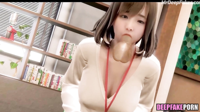 AI Nanaciaociao/一隻阿圓 fucks with me and can't hold orgasm deepfake 智能換臉