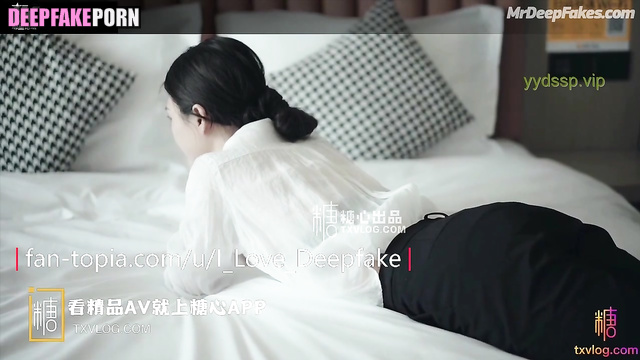 Guan Xiaotong 关晓彤 deepfake/智能換臉 hotel sex with incredible ending