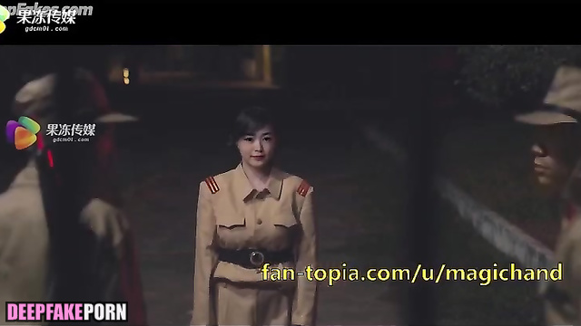 Hot Song Yi was bounded - deepfake video // 宋轶 性爱场面