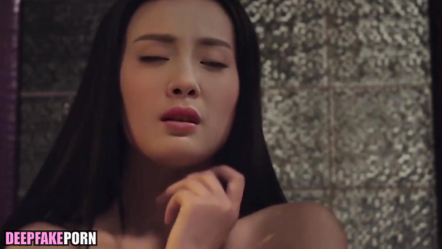 Sexy brunette Yang Mi hot sex scene after party / 杨幂 深度伪造视频