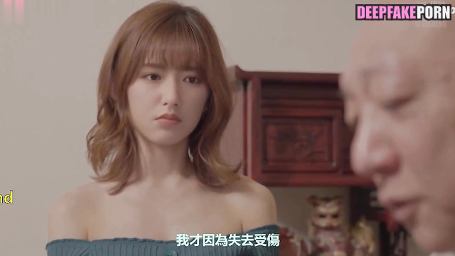 Cheng Xiao was forced to fuck with bold man - 宇宙少女 セックステープ