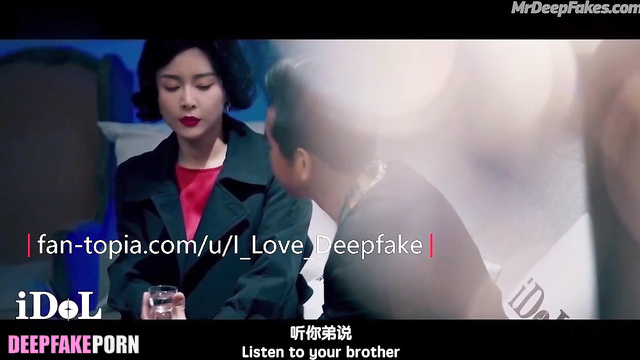 Hot milf Gao Ye sucked dick to builder, fake // 高叶 家庭性爱录像带