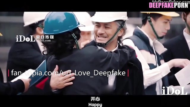 Hot milf Gao Ye sucked dick to builder, fake // 高叶 家庭性爱录像带