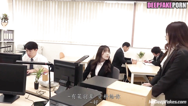 Cute Yoona hot fuck with office-manager // 少女時代 フェイススワップ