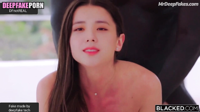 Hot, interracial sex at the villa - fake Jisoo / 블랙핑크 얼굴 교환