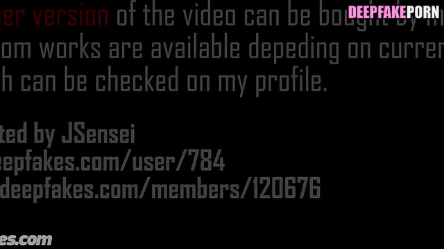 Stunning Rose/로제 fucks with her trainer deepfake 딥페이크 BLACKPINK 블랙핑크