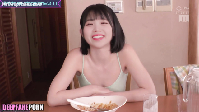 Chaewon celebrity sex was so good, fuck after tasty dinner / セックスシーン