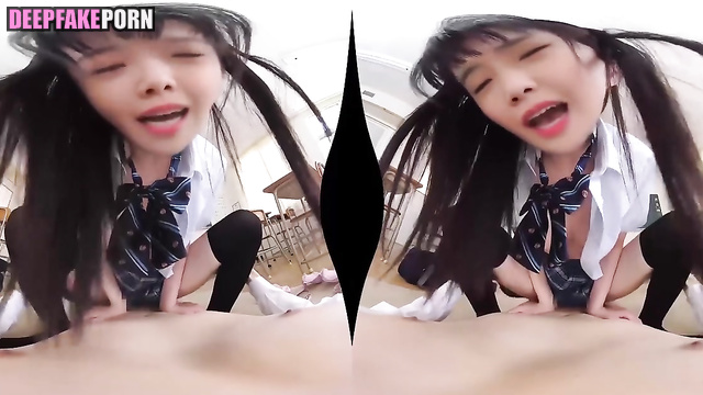 Hot schoolgirl Yoona, SNSD pov fuck scenes // 少女時代 有名人のセックス