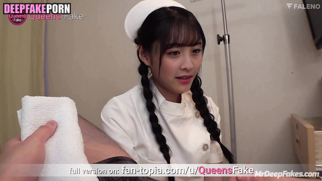 Sexy nurse Kanna Hashimoto wanna fuck, ai - 橋本 環奈 フェイススワップ