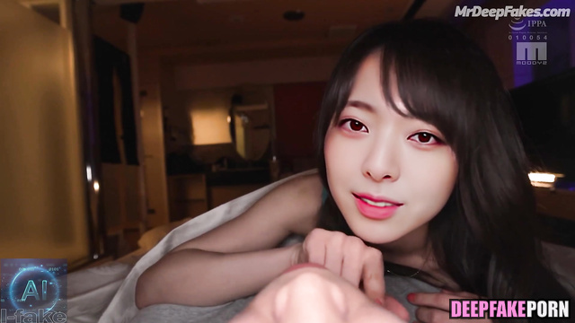 She sucked his tongue -  Yuna deepfake video / 유나 있지