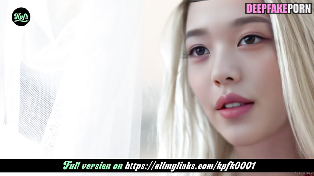 Beauty blonde Wonyoung licking dick so hot, ai - アイヴ 偽アプリ