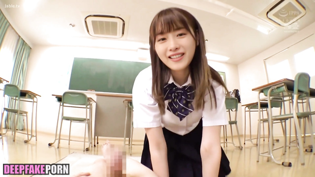 Funny Satomi Ishihara sex scene in high school / 石原 さとみ アダルトビデオ [PREMIUM]