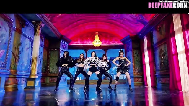 K-pop stars from ITZY love dance and fuck, fake pmv - 있지 섹스 테이프