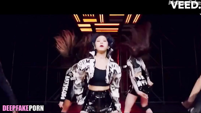 K-pop stars from ITZY love dance and fuck, fake pmv - 있지 섹스 테이프