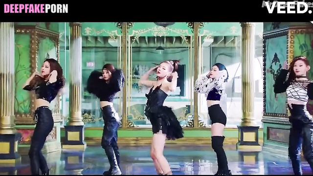 K-pop stars from ITZY love dance and fuck, fake pmv - 있지 섹스 테이프