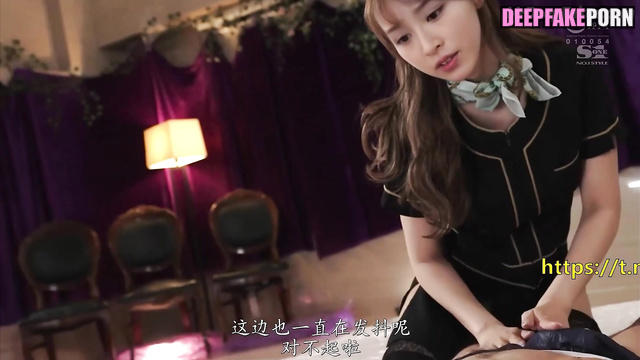 Fake Janice Man jerking off to man in blindfold / 文咏珊 智能換臉