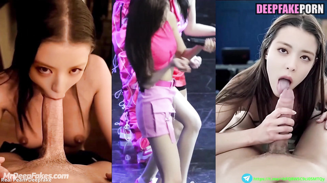 Yuna, ITZY sucking big dick, pov deepfake video (pmv) / 유나 섹스 테이프