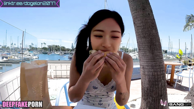 Taxi driver fucked hot korean babe Yuna / 유나 있지 ai scenes