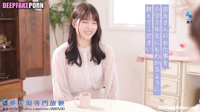 Haruna Kawaguchi loves morning cunni - 川口 春奈 本物の偽物 アイドル face swap