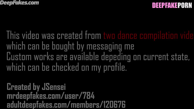 Fake Jisoo dancing awesome striptease / 지수 딥 페이크 포르노