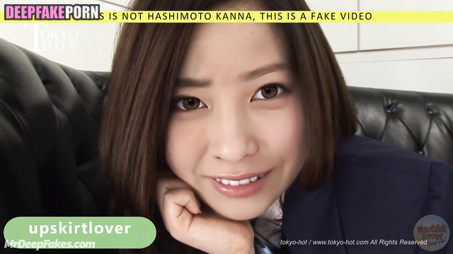 Kanna Hashimoto sucking three dicks simultaneously / 橋本 環奈 本物の偽物 fakeapp
