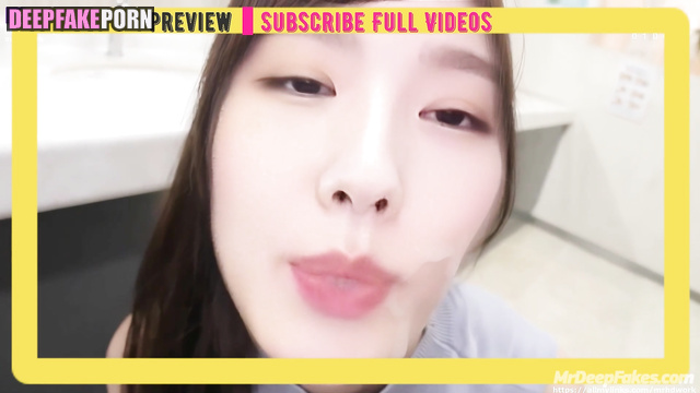 Miyeon seduced colleague in the toilet, real fake / 조미연 섹스 장면