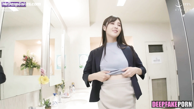 Fuck at the office toilet - Nancy hot sex scenes / モモランド セックステープ