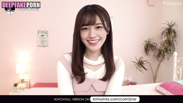 Modest Deepfake Lady Yujin Flashing Panties (アイズワン 本物の偽物)