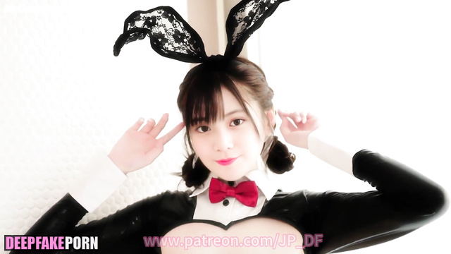 Deepfake 今田 美桜 Mio Imada in hot bunny costume got fucked good ディープフェイク