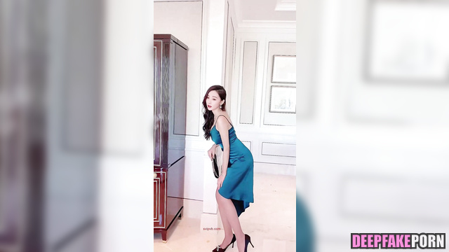 智能換臉 Deepfake 杨幂 Yang Mi takes off dress to show her sexiest lingerie [PREMIUM]