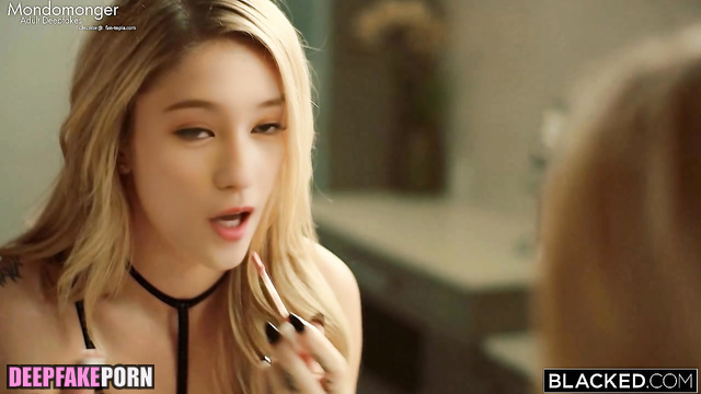 Many black cocks satisfy fake Sana TWICE (トゥワイス 人工知能) [PREMIUM]