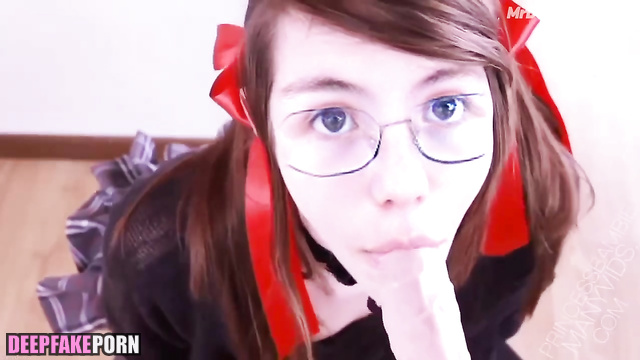 Tiptoe Tingles ASMR gives me promise to make me cum in pov deepfake