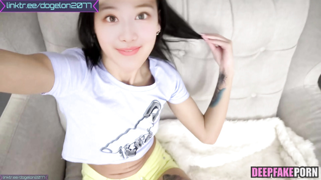 フェイクポルノ Fake porn dick goes hard in anal hole of Sana サナ TWICE/トゥワイス