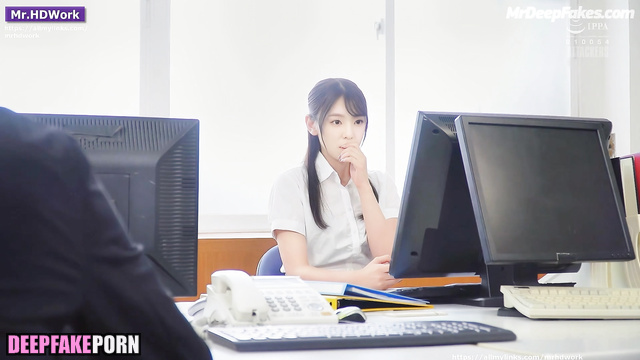 아이린 Irene can't hold her passion in sex in office 레드벨벳 Red Velvet 섹스