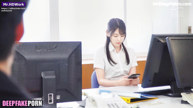 아이린 Irene can't hold her passion in sex in office 레드벨벳 Red Velvet 섹스