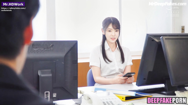 아이린 Irene can't hold her passion in sex in office 레드벨벳 Red Velvet 섹스